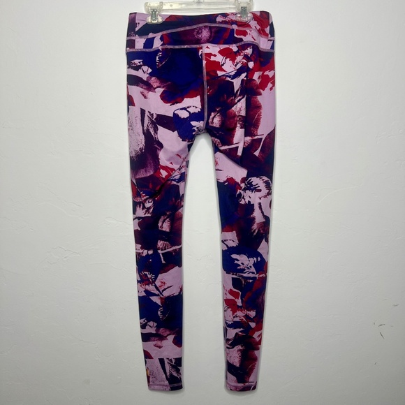 Lucy women's leggings, pink and purple print, size Small - Picture 6 of 11